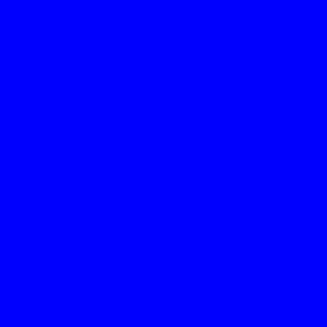 A big, blue, square. Entirely monocromatic and square.